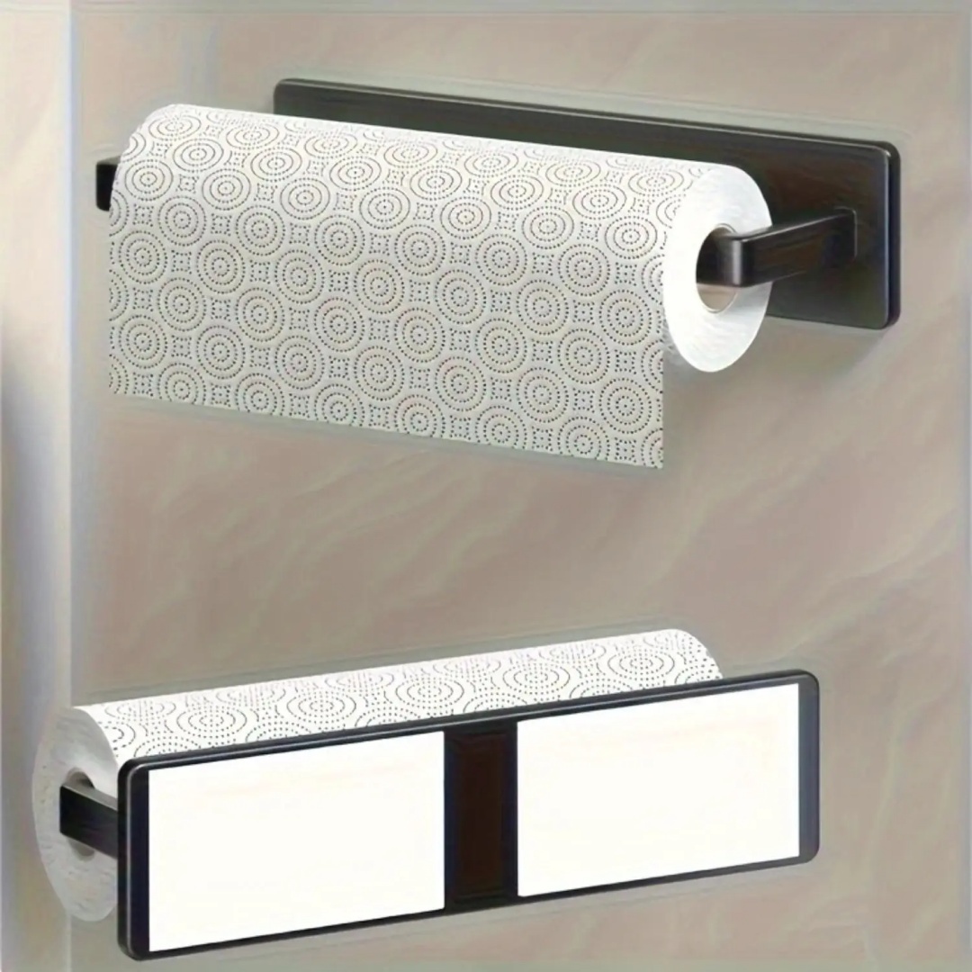 Home Essentials Bathroom Storage - Tempat Tisu Dinding, Tanpa Perlu Pengeboran,