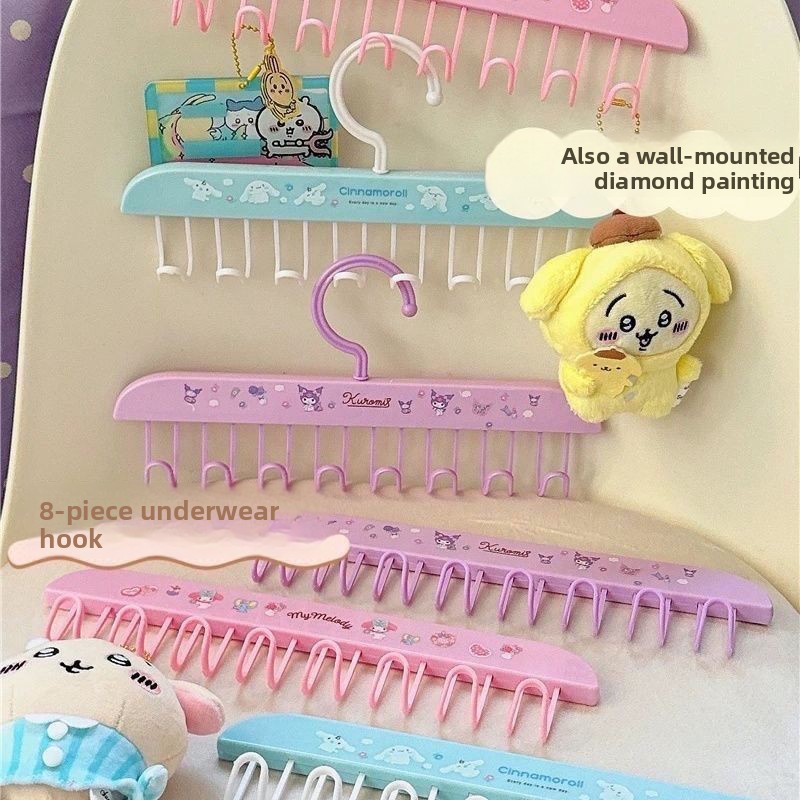 Home Edit Bathroom Storage - Gantungan Baju Sanrio Lucu Estetis Gaya