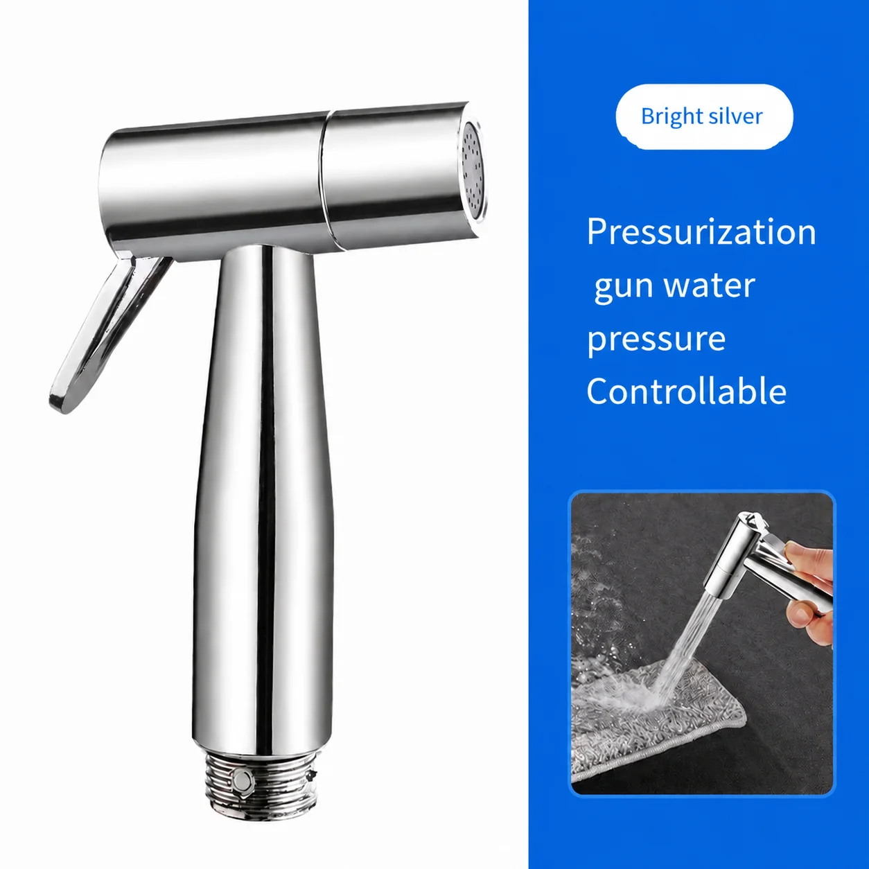 Plunger Toilet - Semprotan Bidet Portabel Genggam, Aksesori Kebersihan