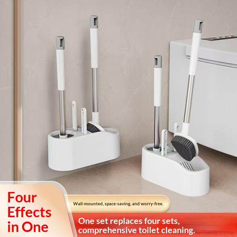 Plunger Toilet - 1 Buah/Set Set Sikat Toilet Multifungsi