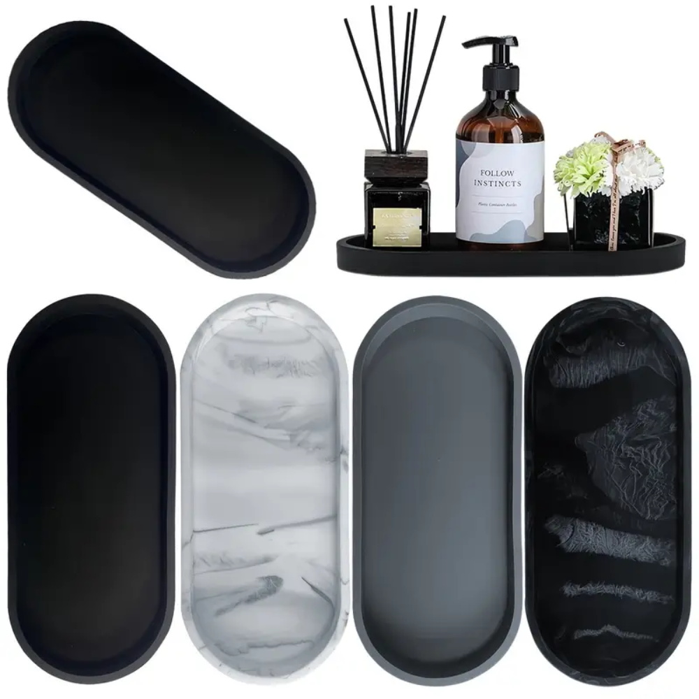 1Pc Nampan Silikon untuk Meja  - Home Essentials Bathroom Storage ulasan dan harga