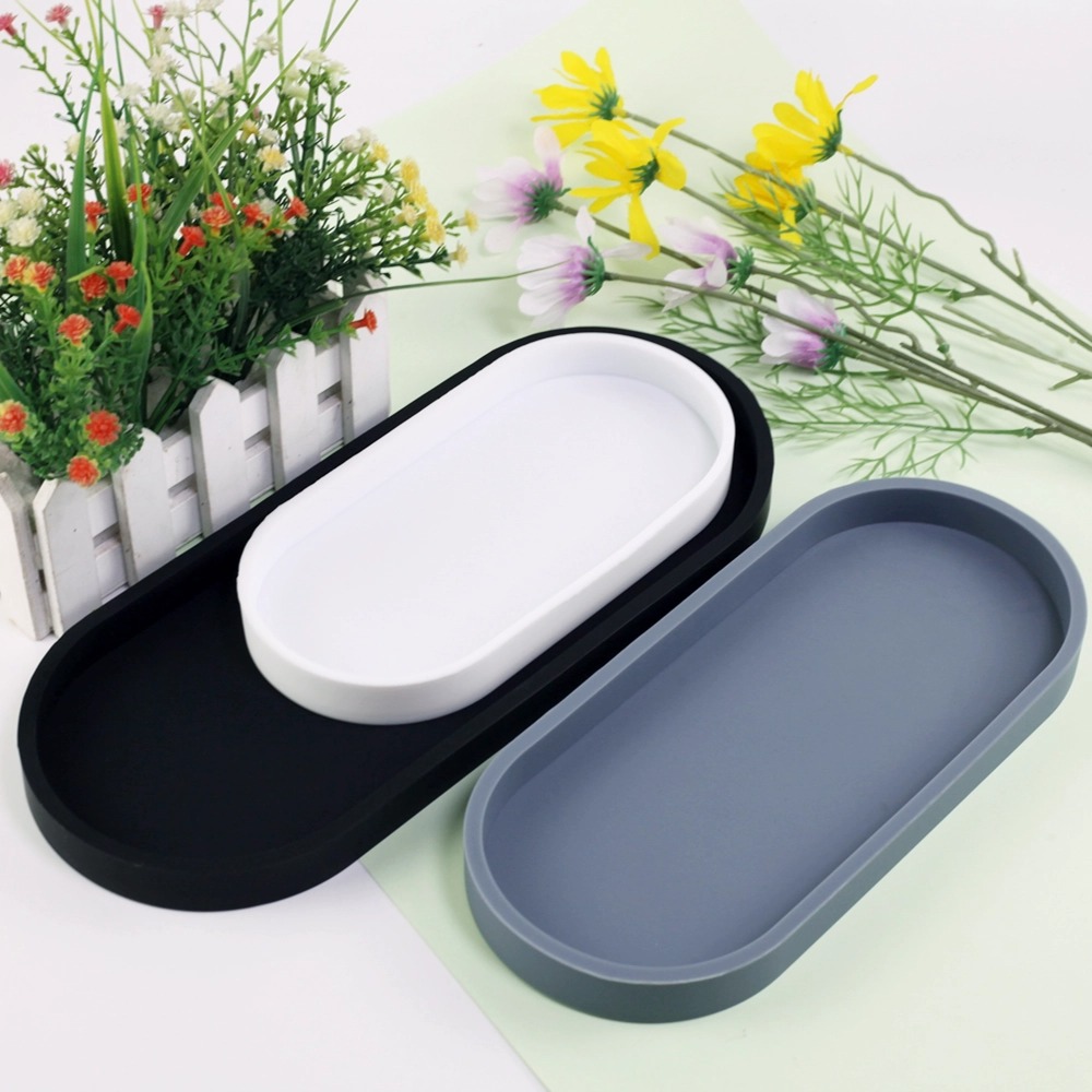 1Pc Nampan Silikon untuk Meja  - Home Essentials Bathroom Storage ulasan dan harga