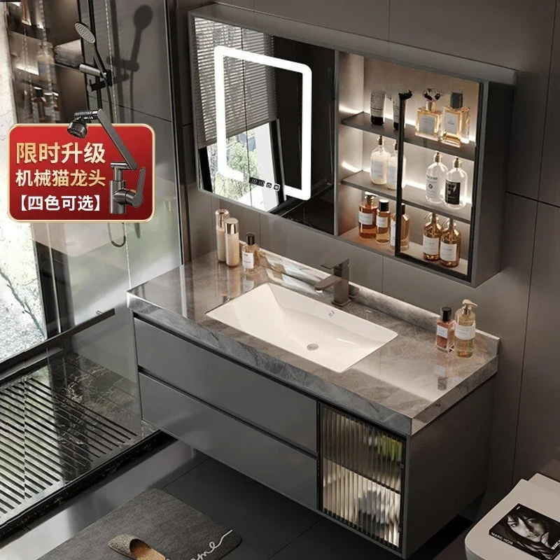 Lemari Kamar Mandi Mewah denga - Home Bathroom Vanity Combo ulasan dan harga