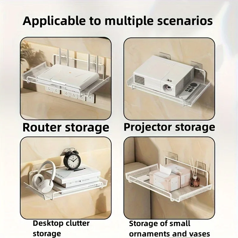 Rak Penyimpanan Router Jaringa - Home Bathroom Organizer ulasan dan harga
