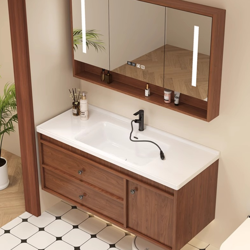 Lemari Kamar Mandi Putih Ruang - Home Bathroom Vanity Combo ulasan dan harga