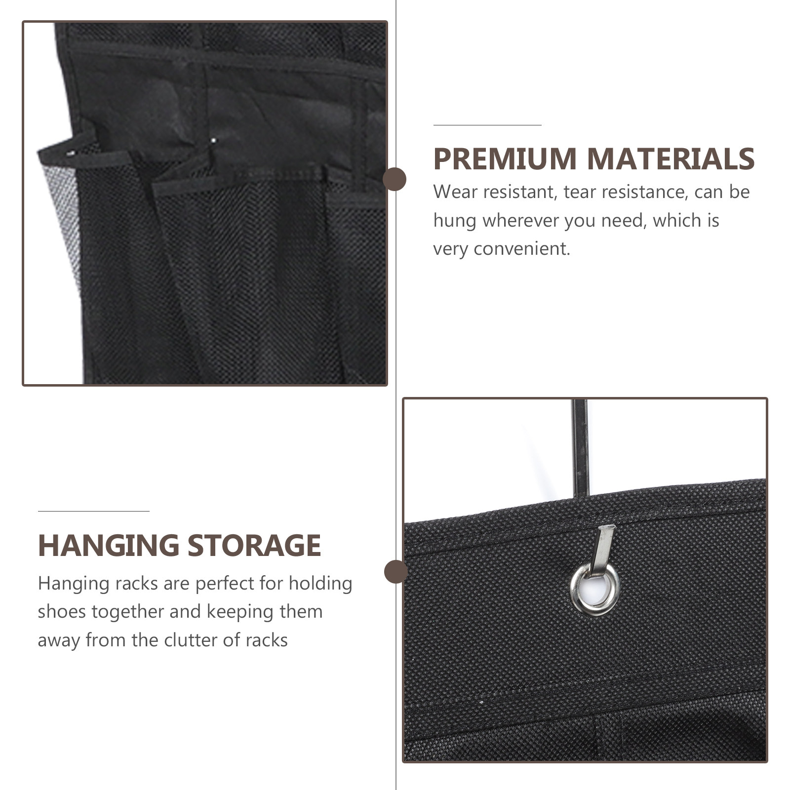 1 buah tas gantung sepatu deng - Home Bathroom Organizer ulasan dan harga