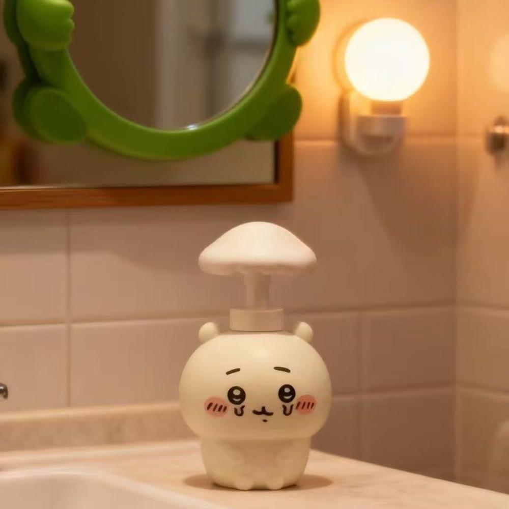 Botol Dispenser Hachiware Chii - Home Edit Bathroom Storage ulasan dan harga