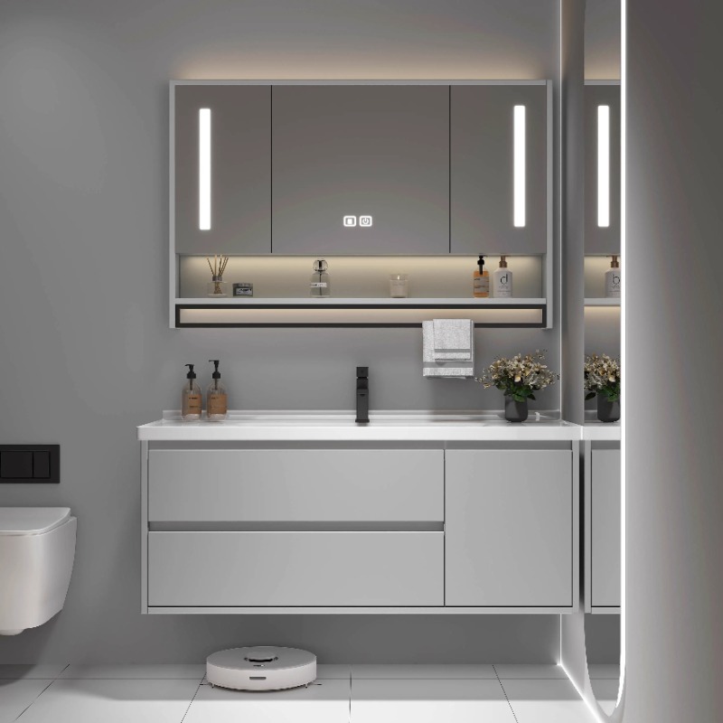 Meja Rias Kamar Mandi Keramik  - Home Bathroom Vanity Combo ulasan dan harga