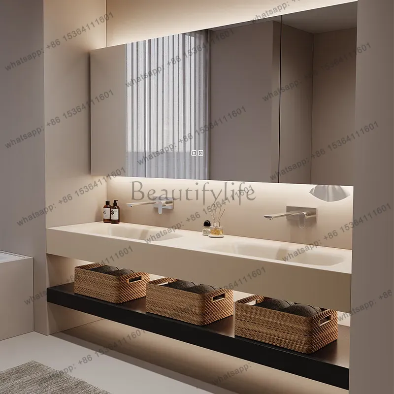 Lemari Penyimpanan Kamar Mandi - Home Bathroom Vanity Combo ulasan dan harga