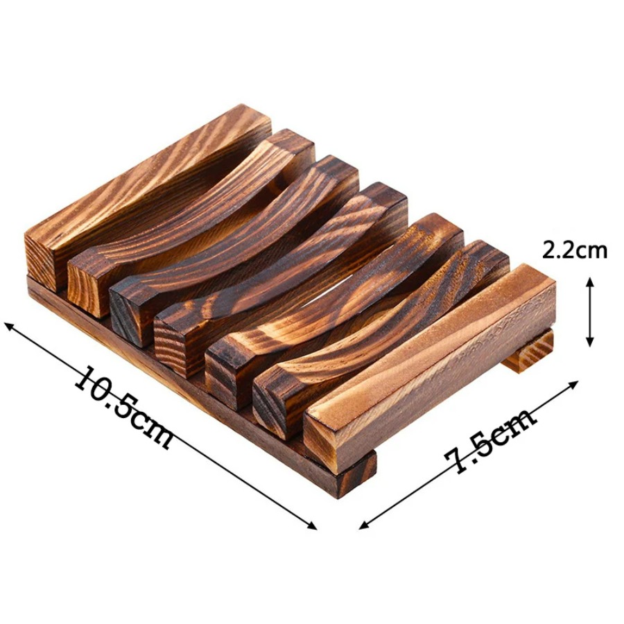 Tempat Sabun Bambu Alami, Rak  - Home Essentials Bathroom Storage ulasan dan harga