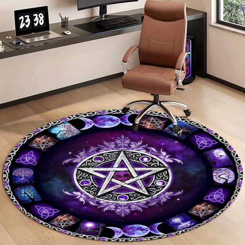Karpet Naga Biru Bulat Karpet  - Home Bathroom Trends ulasan dan harga