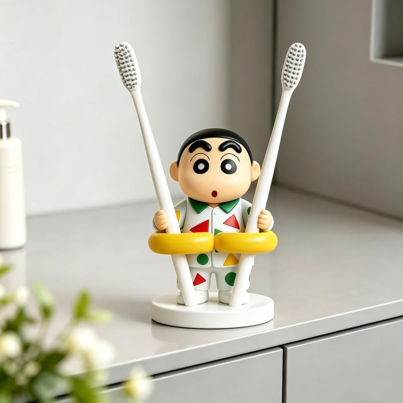 Tempat Sikat Gigi Lucu Kartun  - Home Edit Bathroom Storage ulasan dan harga